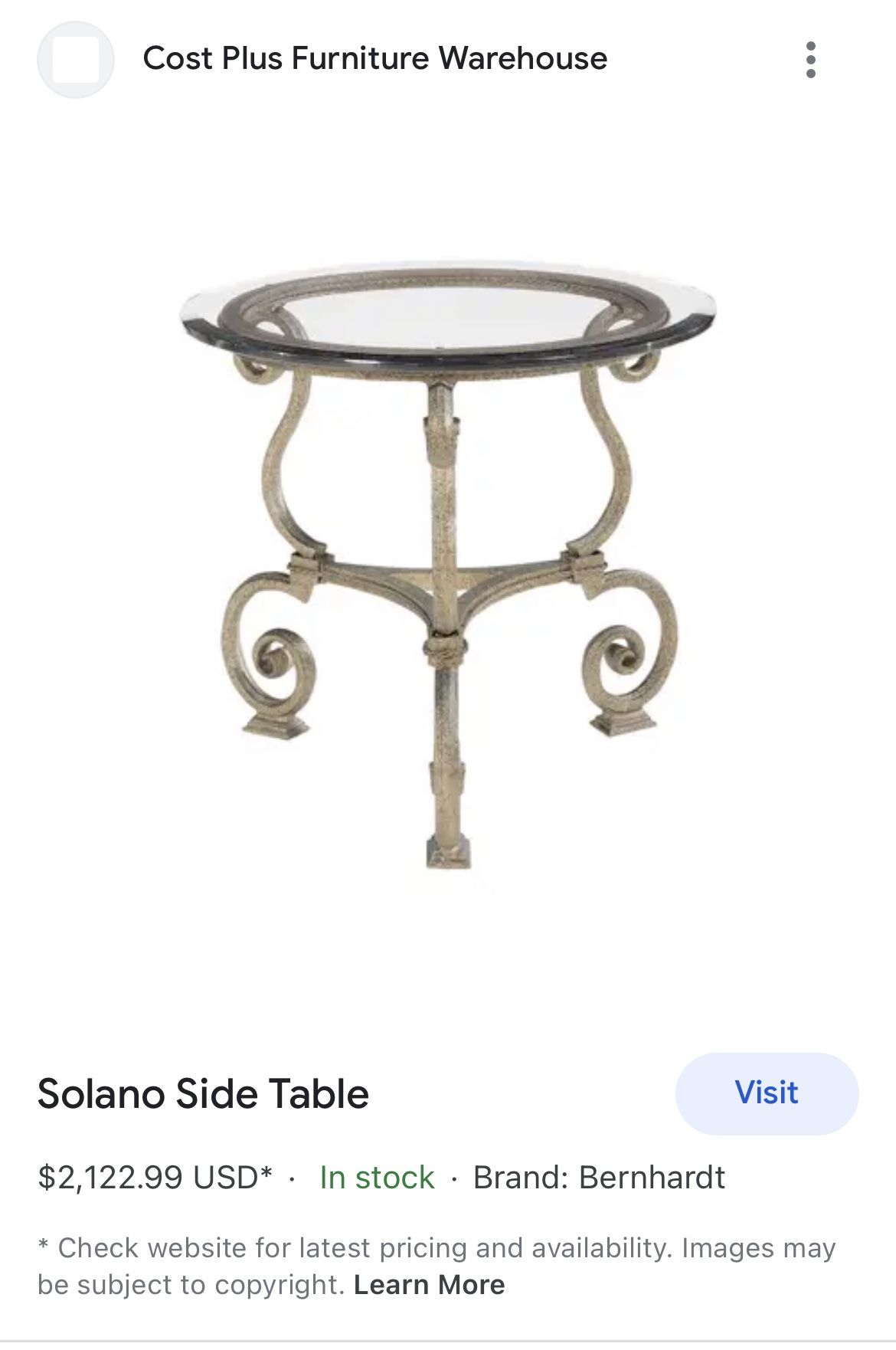 2 Solano Bernhardt Coffee Tables
