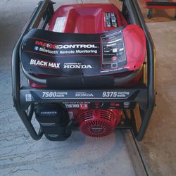Generator Black Max Honda 9375/7500 Watts