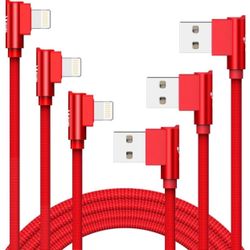 Aimus Phone Charger Cable, 3 Pack 0.4+4+6ft Fast Charging & Syncing Cable Cord Data Cable