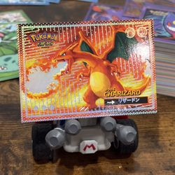 Charizard #006 Silver Holo Rare Pokemon Card 