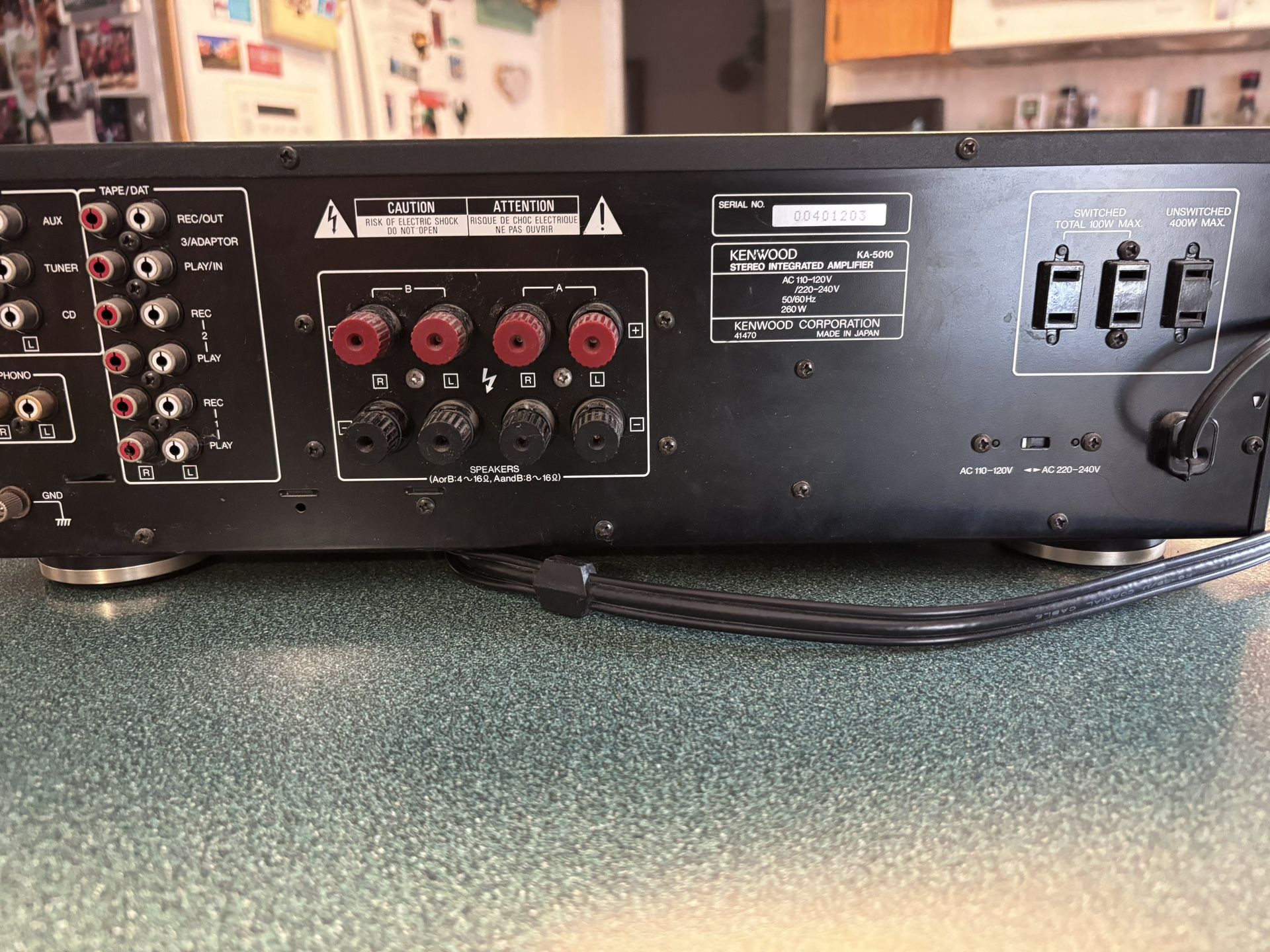 KENWOOD KA-5010 ステレオインテグレーテッドアンプ KA-5010｜KENWOOD ケンウッド KA-5010 プリメインアンプ｜中古品