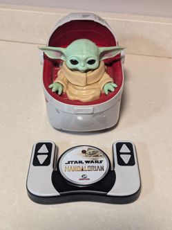Star Wars Mandalorian Grogu and Yoda  pram remote control