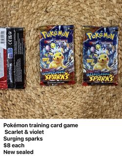 Pokémon $8 Each New Sealed