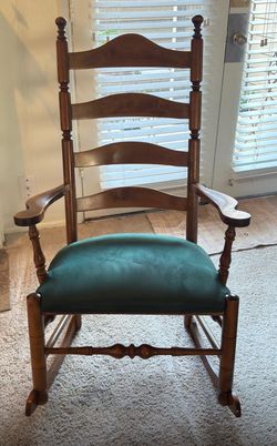 Rare Vintage Rocker made for General Slyvanus Thayer