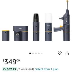 BAYU Auto Outdoor Smart Kit Pro (Power (19200mah))- Tire inflator - vacuum cleaner - car washer - flashlight - mobile phone holder