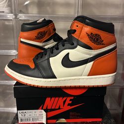 Jordan 1 shattered backboard sz 12