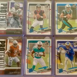 Football Cards ROOKIES!! 8 Cards 