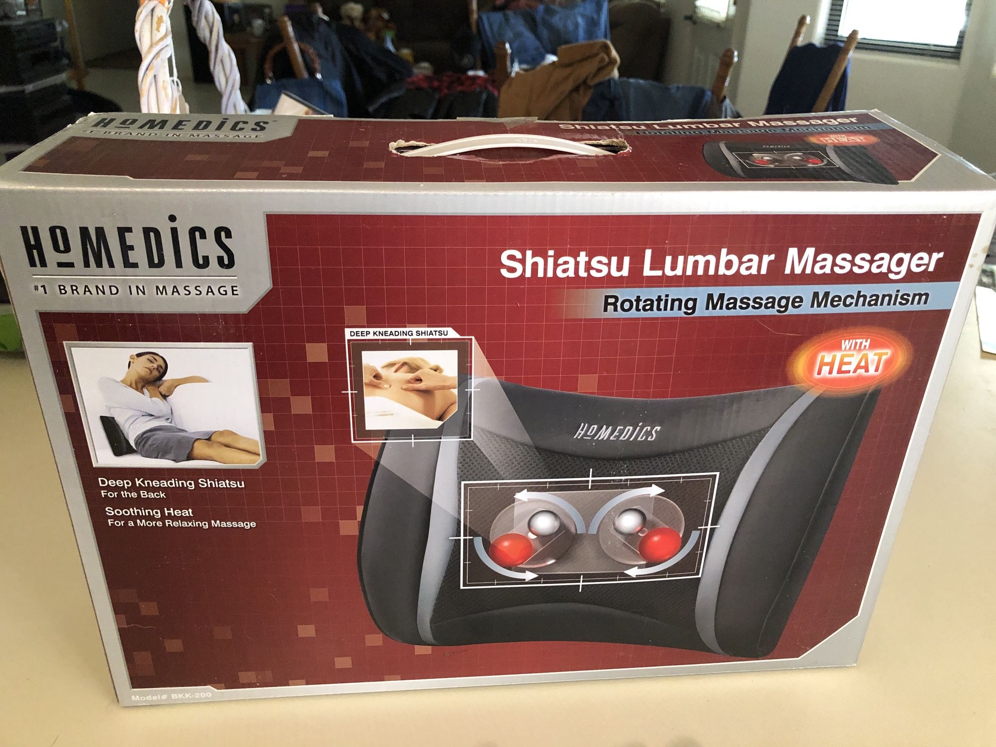 Homedics shiatsu Lumbar Massager
