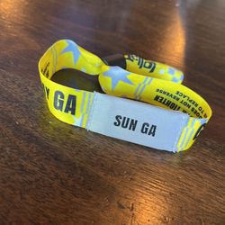 Lollapalooza GA Sunday Wristband