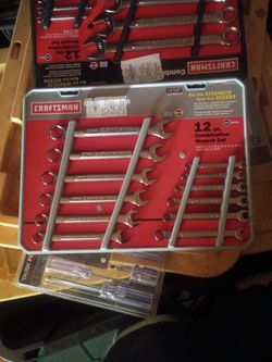CRAFTSMAN METRIC  WRENCH SET