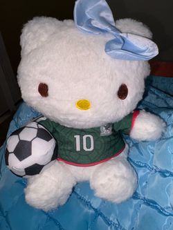 Hello Kitty soccer plush — Mexico