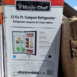 3.3 Cu,ft, Compact Refrigerator