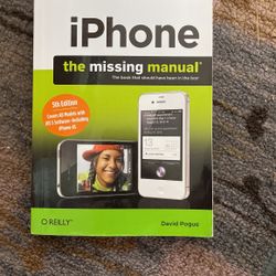 iPhone (the Missing Manual) Book