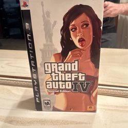 Grand theft auto 4 PS3 Limited edition