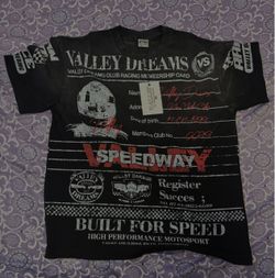 Valley Dreams Speedway Graphic T-Shirt Medium