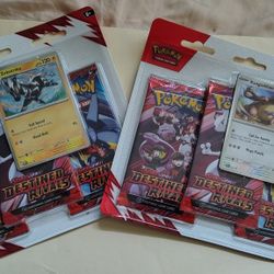 Pokémon Scarlet & Violet Destined Rivals 3 Three Booster Pack Blister Pokemon TCG