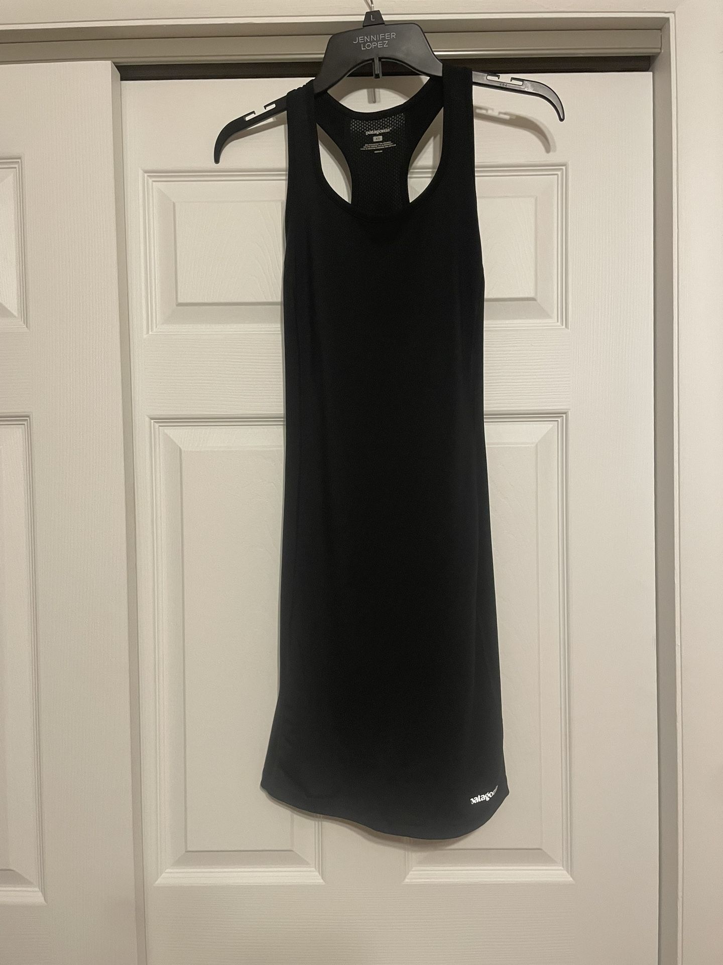 Patagonia Black Racer Back Tennis Dress - Size XS