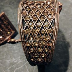 Bracelet And Attached Ring 