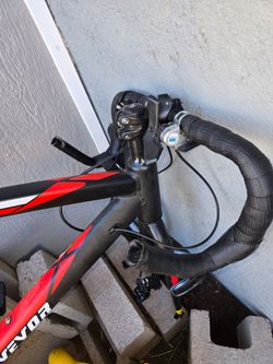 Vevor Road Bike Black and Red