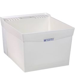 New Wall-Mount Laundry/Utility Tub 18-Gallon
