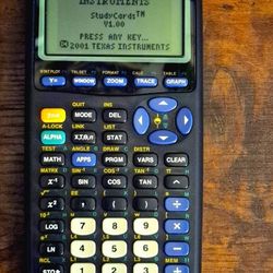 Texas Instruments TI-83 Plus Graphing Calculator - Clean, Tested, Works Great