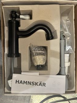 IKEA Black Hamnskar Faucet