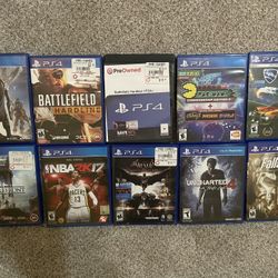  PS4 Games