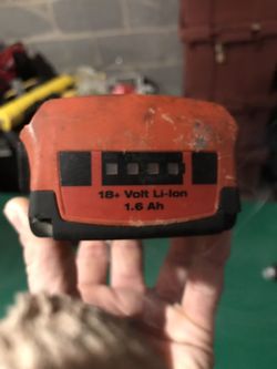 Hilti battery