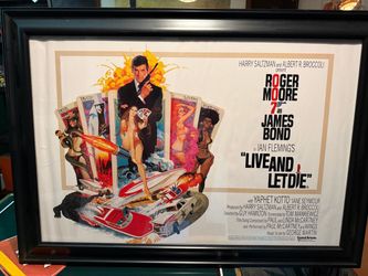 James Bond Framed Movie Poster