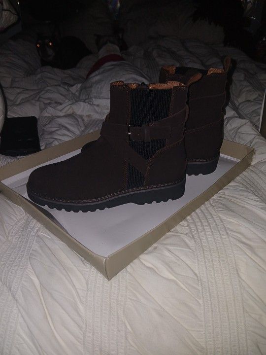 Dark Brown Boots