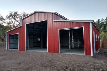 Custom Built Pole Barns, Metal Buildings, Warehouses, Lean To, Sheds, & Detached Garages 