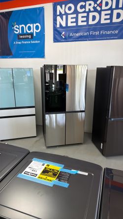 Samsung Bespoke 4 Door French Door Refrigerator Brand New, 1 Year Manufacturers Warranty