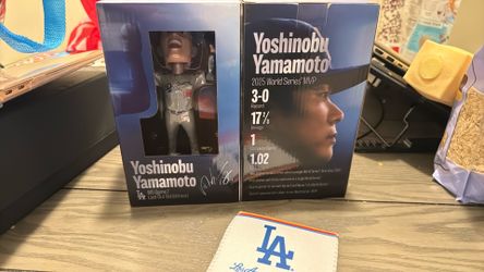 Yoshinobu Yamamoto bubblehead