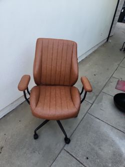 Leather office chair