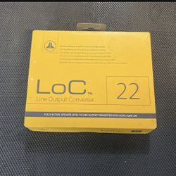 JL Audio LoC-22 Line Output Converter Auto Turn On 