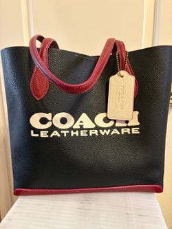 Coach Kia tote CE734 colorblock with pouch ac-01-014