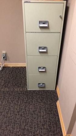 Schwab 1000 File Cabinet File Rated 4 drawer, “legal” size