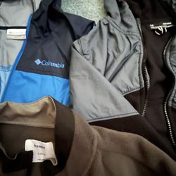 Lot of Three Boys Jackets 