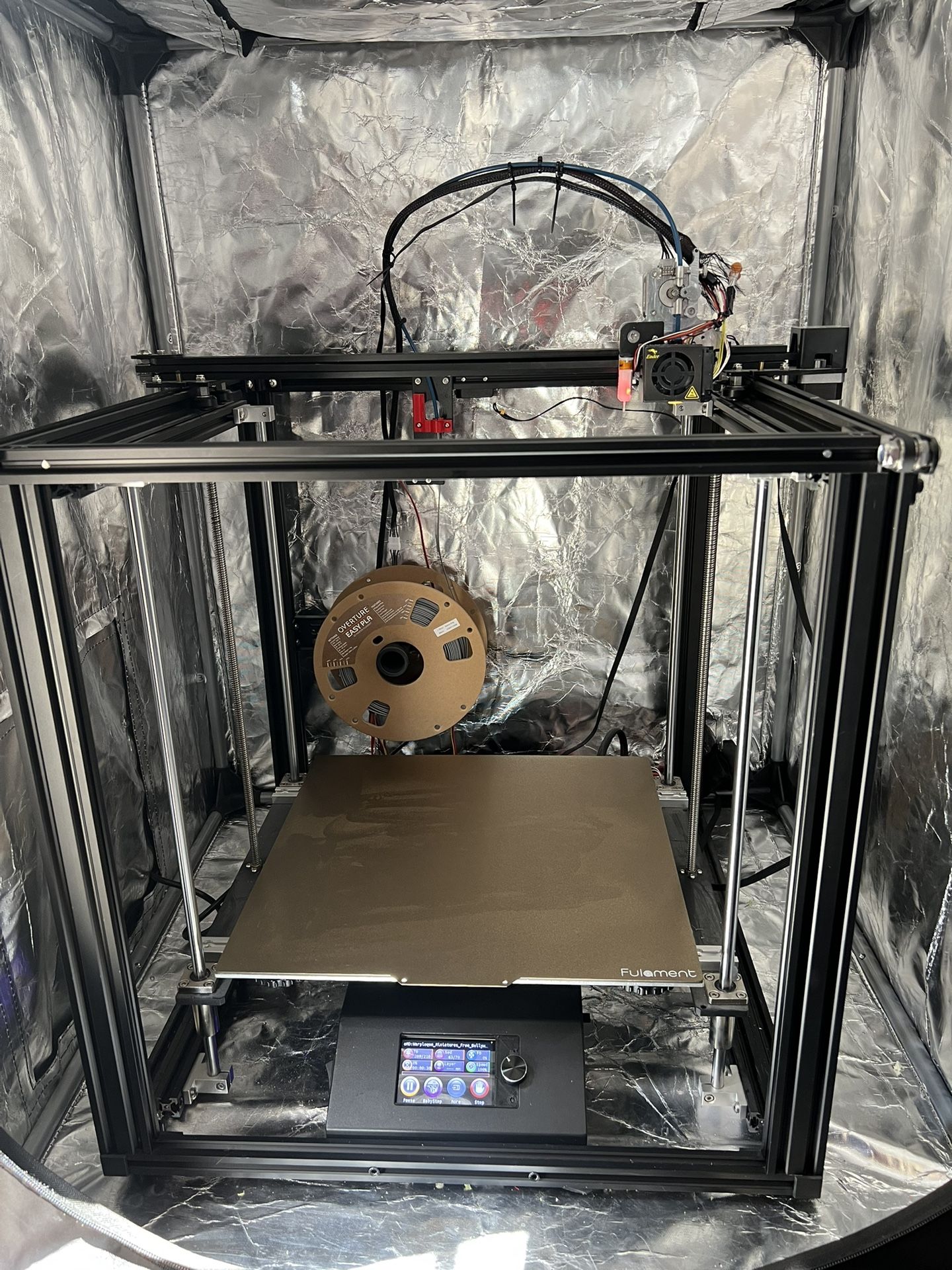 Ender 5 plus, extra parts, nozzles, and filaments