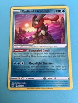 Radiant greninjq 046/189