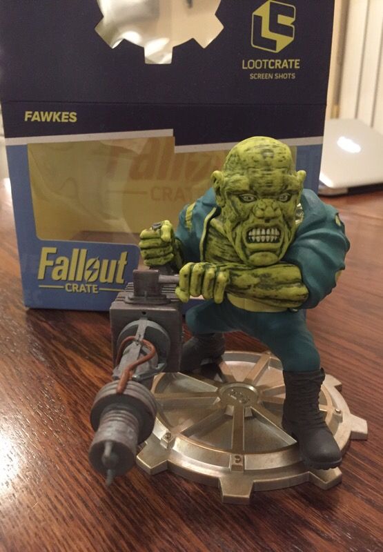 Fallout Loot Crate Fawkes Figure