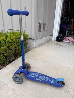 Kickboard | Mini Kids Scooter for Ages 2-5 | Children up to 110 lbs | 3 Wheel Lean-to-Steer Design | Adjustable T Bar | Smooth Ride PU Wheels