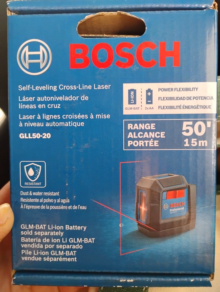 Bosch Self Leveling Cross Line Laser