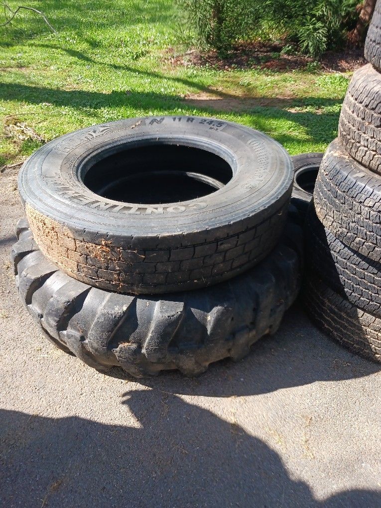 Two Tires For Exercise 