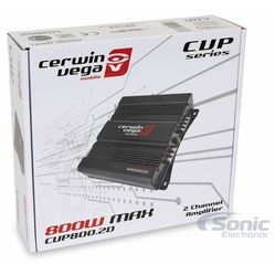 Amplifier Cerwin-Vega CVP800.2D CVP Series 400W 2-Channel Class-D Car Audio