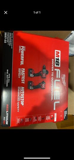 Milwaukee m18 fuel combo kit hammer drill and impact driver