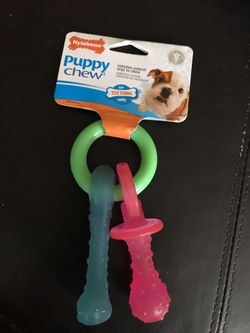 Puppy teething toys