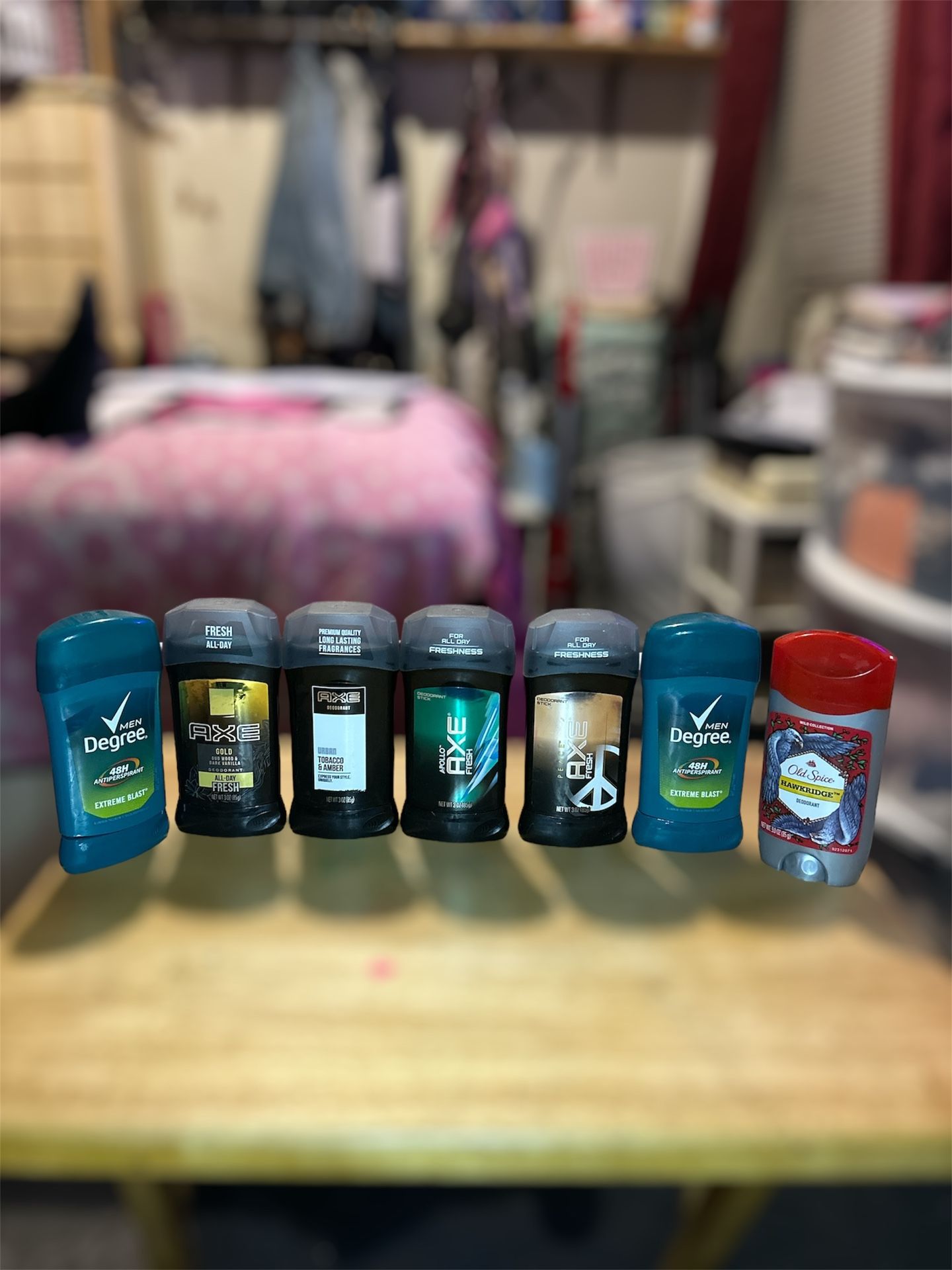 Deotorant Bundle for Men from Men Degree, Axe & Old Spice