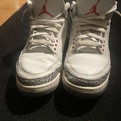 Jordan 3 White Cement 