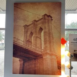 Warm Bridge Painting Art BLOWOUT